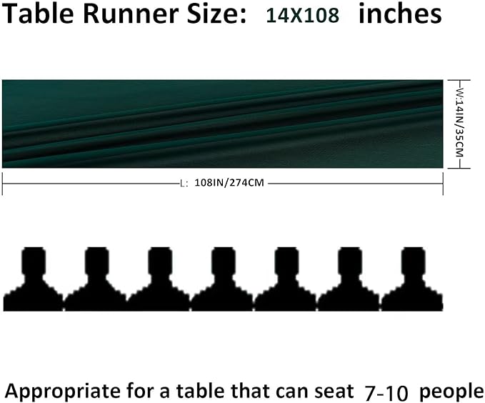 12Pack 9ft Chiffon Table Runner 14x108 Inch Sheer Romantic Table Runner - Image 2