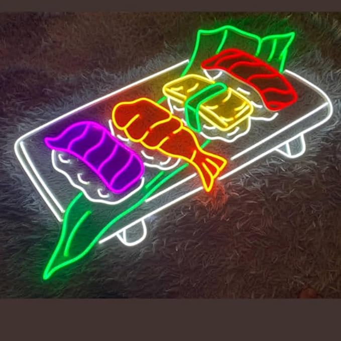 Japanese Sushi Neon Sign, Japanese Sushi Led Sign, Custom Neon Sign, Japanese - Image 3