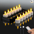 HL Rechargeable LED Tea Lights by HLHappinessLight