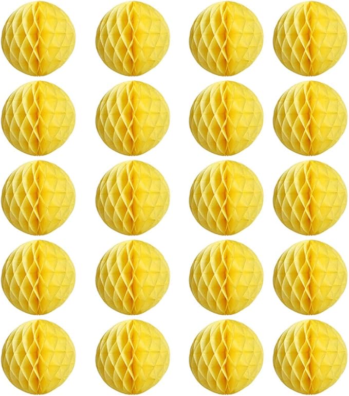 20pcs Honeycomb Flower Balls by ZGjoy