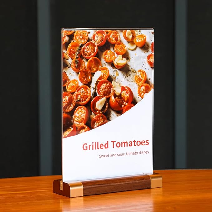 8.5 x 11 Inch Acrylic Sign Holder - Image 5