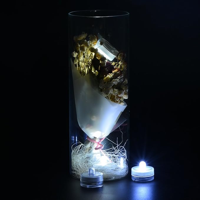 Halloween Lights Submersible LED Lights cr2032 Battery Powered Underwater - Image 5