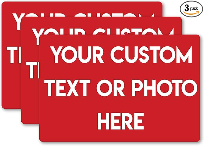 Design Your Own Custom Weatherproof Decal Text Sticker by Eggleston+Design+Co