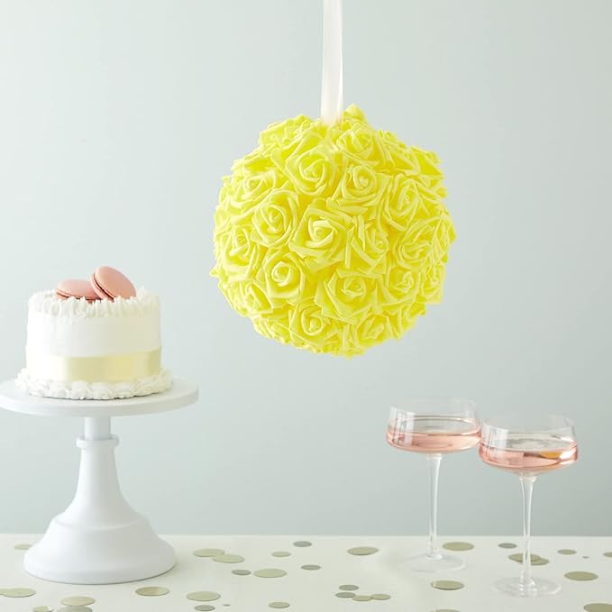 Juvale Artificial Foam Roses - Image 3