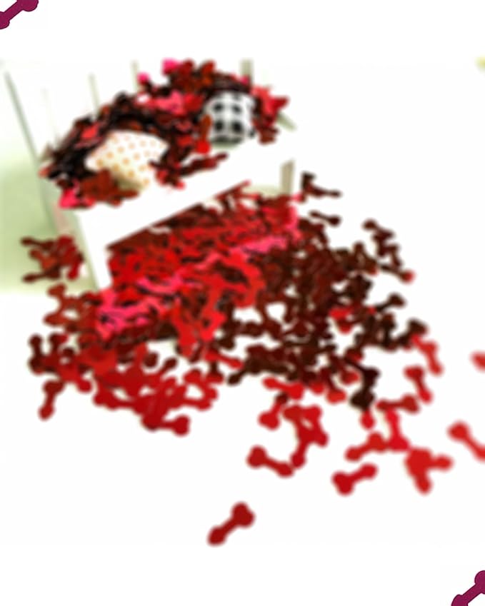 Glitter Sprinkle Confetti Cute Sprinkle Party Table Decoration Valentine's Day by Comemela