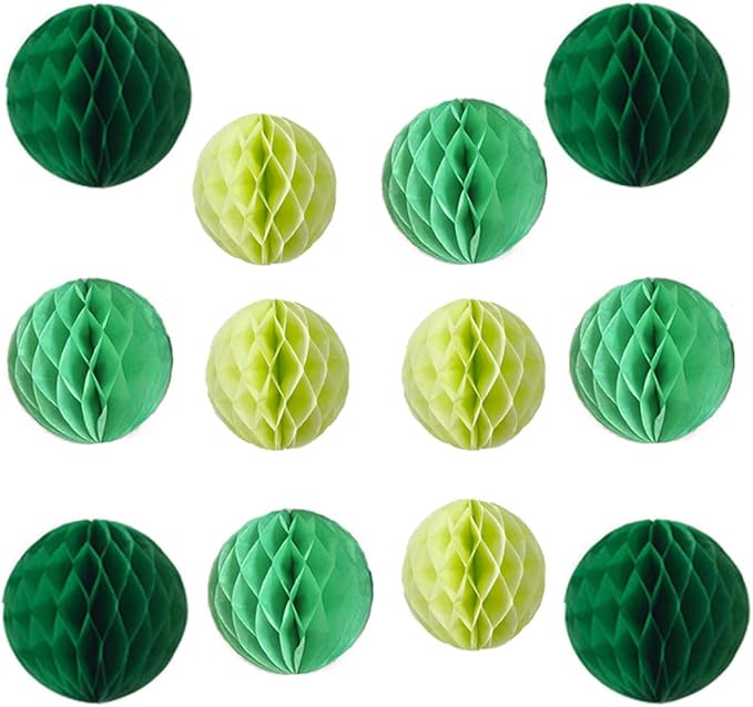 12pcs Party Honeycomb Balls Decorations - Image 2
