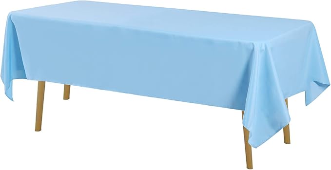 Rectangle Tablecloth 60x102 inch Washable Polyester Fabric Table Cloth - Image 2