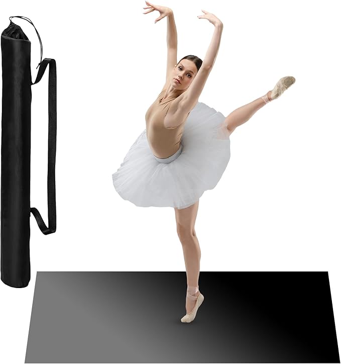Portable Dance Floor Smooth Ballet Floor Vinyl Dance Mat by PullCrease