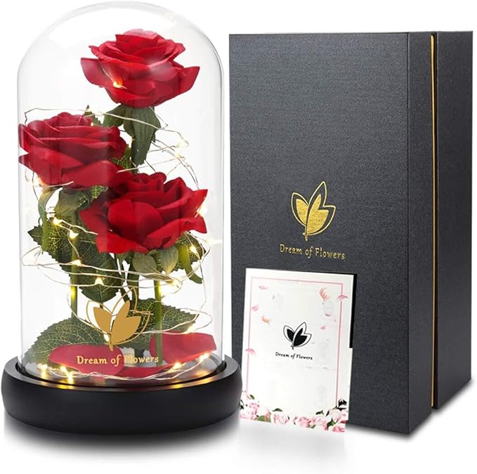 Beauty and The Beast Rose, Eternal Flower by DreamofFlowers