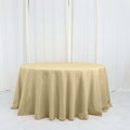 Efavormart Round Tablecloth, 132 Inch Stain & Wrinkle Resistant Washable Table by efavormart