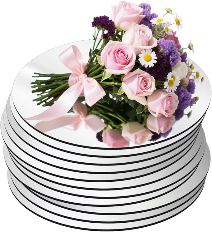 11Pack Round Mirror Centerpieces by Cunnikku