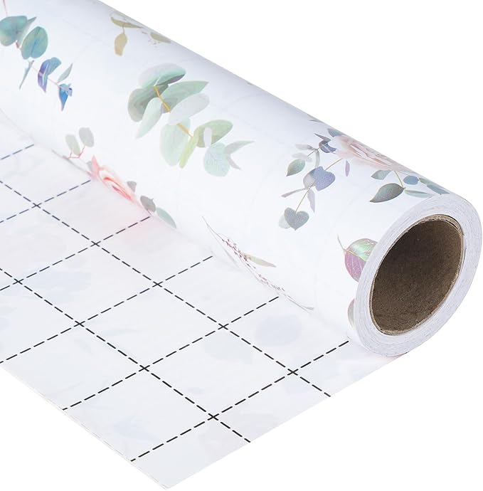 Ulmasinn Floral Wrapping Paper Roll by Ulmasinn