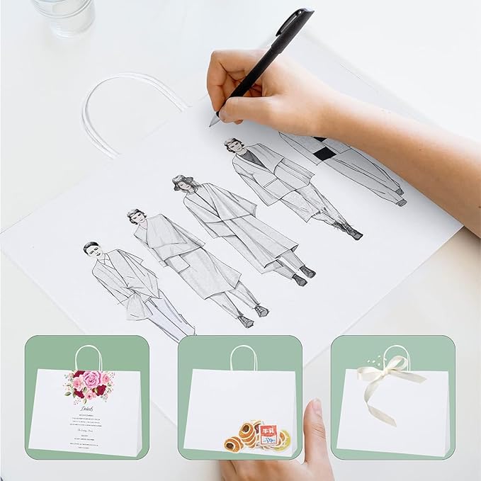 METRONIC Kraft Paper Gift Bags - Image 5