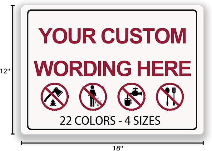 Custom Signs Outdoor Metal, Personalized Street Sign, Create Your Own - Image 7