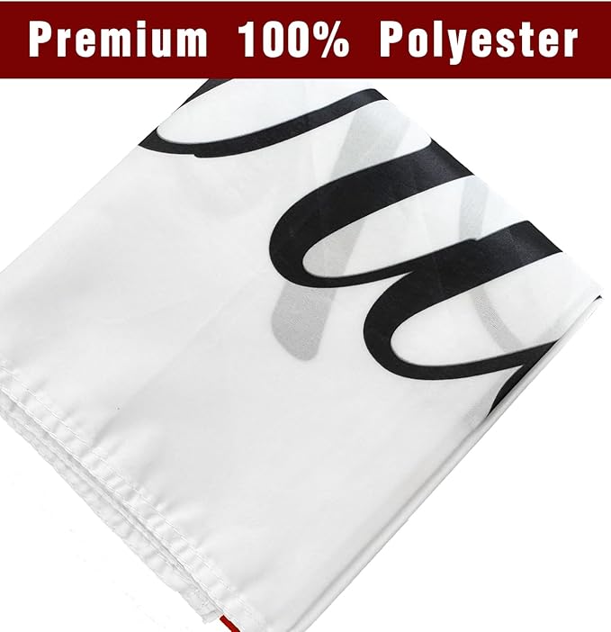 Just Married Flag Banner Outdoor Indoor Decoration Flag 24x72inch Single - Image 3
