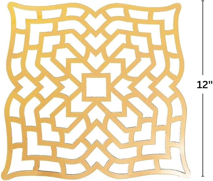 Gold FOIL CARDSTOCK PLACEMAT 24PC - Image 3