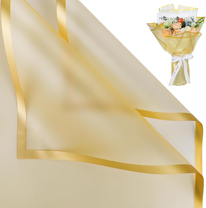 NESCCI 20 Sheet Flower Wrapping Paper by NESCCI