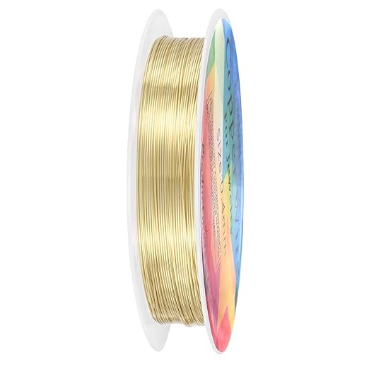 0.4 mm/26 Gauge Copper Wire for Jewelry Making, 30.2FT Copper Beading Craft by MMETERXITY