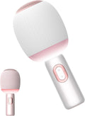 Wireless Bluetooth karaoke Microphone, 5-in-1 Portable Handheld Microphone by PUREMIC