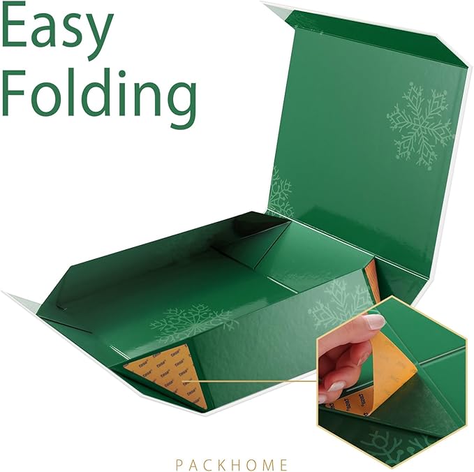 PACKHOME Christmas Gift Box 13x9.7x3.4 Inches, Large Gift Box - Image 5