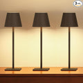 UME 3 Pack Cordless Table Lamp, Battery Operated Lamp by UME