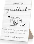 Wooden Photo Guest Book Stand 5x7inch by Unknown