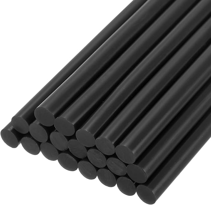 uxcell 20pcs Hot Glue Sticks for Glue Gun 11mm/0.43-inch x 4-inch Mini Hot Melt by uxcell