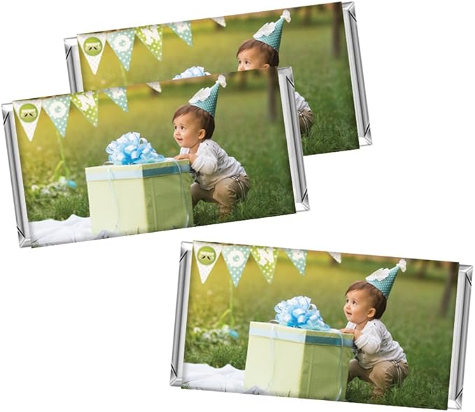 Andaz Press Bulk Photo Personalized Gift and Party Favors Collection, Chocolate by AndazPress