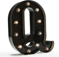 OYCBUZO Light Up Black Alphabet Marquee Letters Sign LED Marquee Number Lights by OYCBUZO