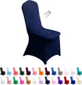 SUPERO Waterproof Spandex Chair Cover 25PCS, Stretch Dining Chair Covers by SuperO