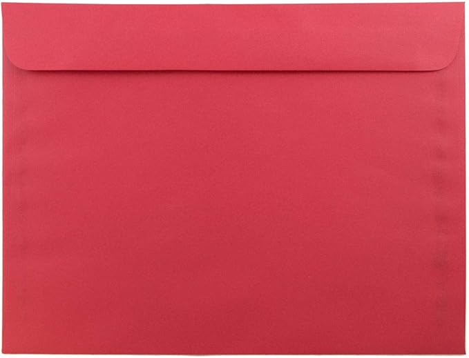 JAM PAPER 9 x 12 Booklet Colored Recycled Envelopes by JAMPaper