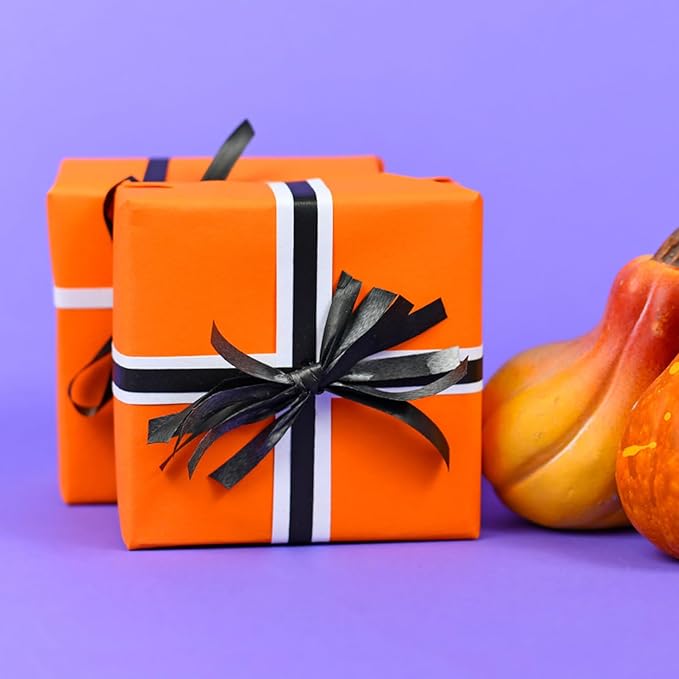 Vanhench 17.8"x 1500" Orange Wrapping Paper, and Poster Bulletin Board - Image 3