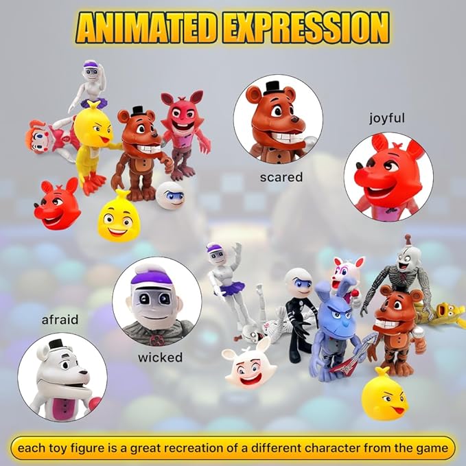 Action Figure Toy, Movable Joints Toys Dolls, Collectible Figure Gifts - Image 4