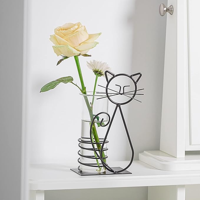 Marbrasse Desktop Glass Planter Hydroponics Vase, Planter Bulb Vase - Image 5