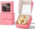 RomanticBaking 3 ¼" x 3 ¼" x 1 ½" 100PCS Chocolate Truffle Boxes by RoanticBaking