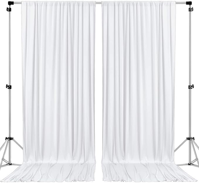 AK TRADING CO. 10 feet x 10 feet Polyester Backdrop Drapes Curtains Panels by Fabrics%7CEventDecor%7CCrafts%7CUpholsteryFoam