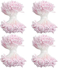 HAHIYO 700Pcs 2mm Light Pink Matte Double Head Flower Stamen Pistil by HAHIYO