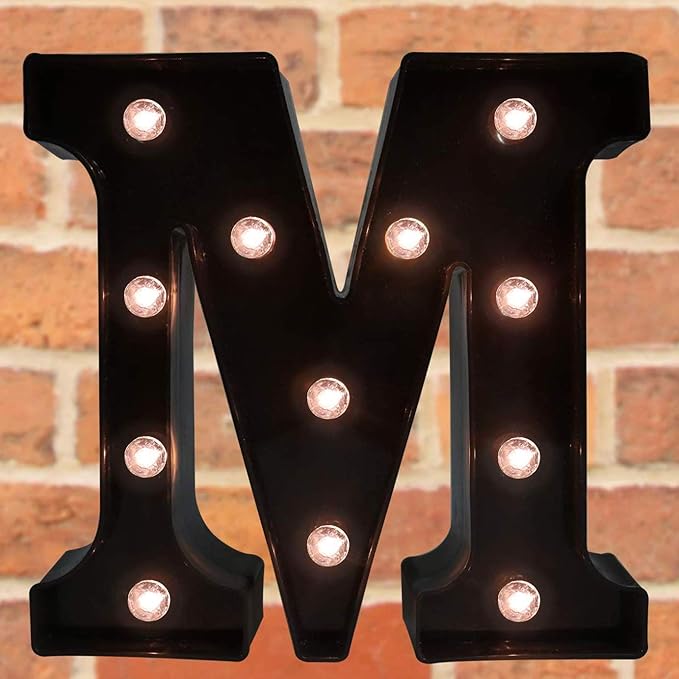 Decorative LED Illuminated Letter Marquee Sign - Image 8