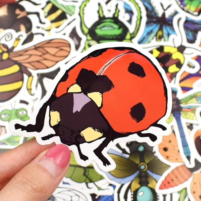 QTL Bug Stickers for Kids Insect Stickers for Water Bottle Bug Party Favors - Image 6