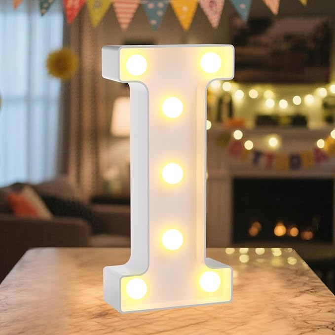 LED Marquee Light Up Letters Sign by NANXU