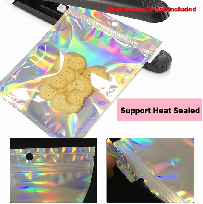 Smell Proof Bags & Resealable Foil Pouch Mylar Sample Bag Great - Image 6