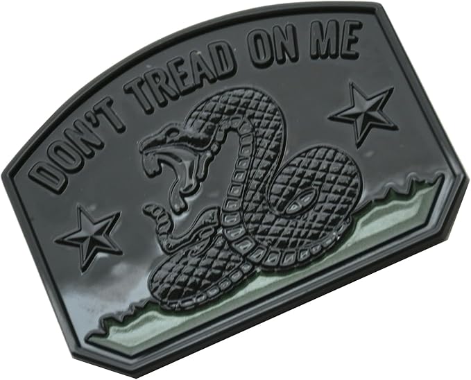 1x Gadsden Flag Rattlesnake Car Emblem 3D Decal Sticker - Image 3