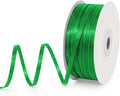 1/8" Wide x 100 Yards Single Face Polyester Satin Ribbon, Satin Ribbon by KMERLIFE