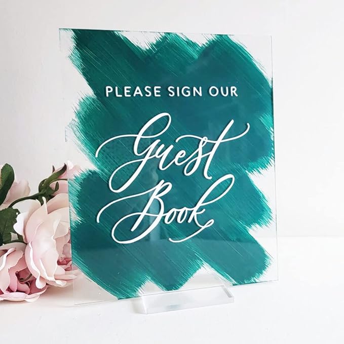 10 Pack 8x10 Inch Clear Acrylic Sign Blank, DIY Blank Clear 8x10 Acrylic Sheet - Image 4
