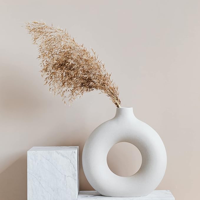 Pampas Grass Decor, Natural Dry Pampas Grass Small, Short Pampass Bulk - Image 3