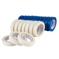Lichamp White Masking Tape and Blue Painters Tape 1 inch Wide, 20 Variety Pack by Lichamp