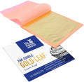 Slofoodgroup - 24 Karat Edible Gold Leaf Loose Sheets - 10 Sheets Gold Leaf Per by SLOFOODGROUP