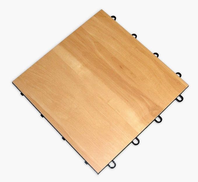 Big Floors 5X5MAPLEFLOOR Interlocking Lightweight Plastic Modular Dance Floor - Image 4