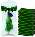 MDS Pack of 300 PCS Satin Chair Sashes Charmeuse Sateen Dining Chair Bows by MDS