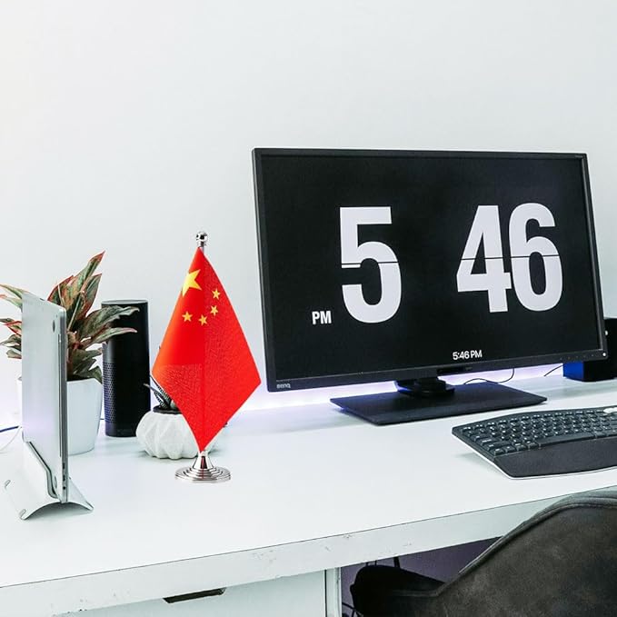 China Flag Chinese Flags, Small Mini Chinese Desk Flag, Used - Image 5